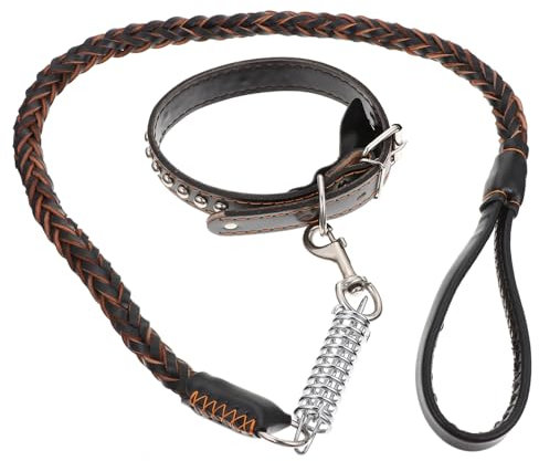 SEWOART Laufseil Für Hunde Große Hunde Outdoor-federleine-Set Aus Robustem Material Lange Hundeleine Für Training