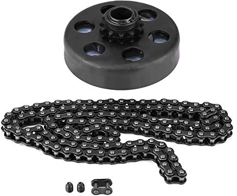Centrifugalkoppling 20 mm, Centrifugalkoppling, Centrifugalmotorkoppling 3/4 tum Centrifugalkopplingshål 12-kedjor # 35 Uppsättning kedjeskruvar Ersättning för minicykel 6,5