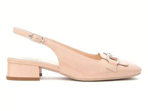 Nero Giardini E512331D kvinnors lackpumps, Puder, 35 EU