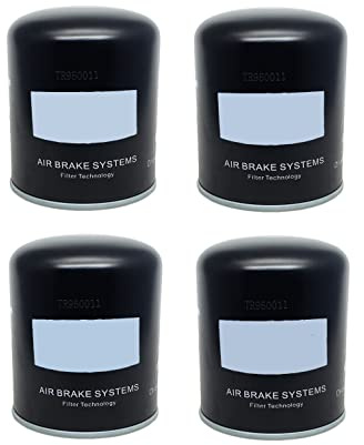 Set of 4 Air Dryer Cartridge Replaces Wabcoo Meritorr 950011 R950011 Wabcoo SS 1200