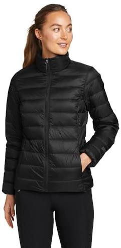Eddie Bauer Women's CirrusLite Down Parka, Black, X-Large