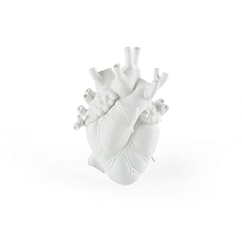 SELETTI VASO INPORCELLANA LOVE IN BLOOM Cm.16, 5x9 h.2