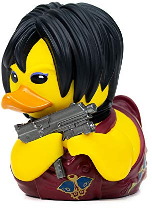 TUBBZ Resident Evil Ada Wong Gummiente-Vinylfigur Sammlerfigur verpackung | Offizielles Merchandise der Resident Evil Horror-Videospiele, Ada Wong Ente Vinylfigur, Geschenk und Dekoration