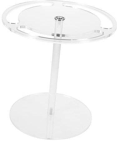 SHOWERORO Drehbarer Brillenhalter Für Sonnenbrillen Aufbewahrungsständer Mit Stabilen Beschwerten Basis Platzsparendes Design Für Schreibtisch