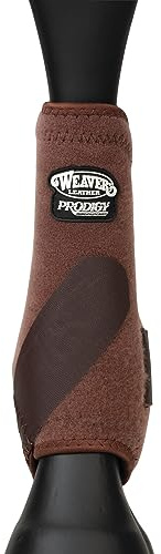 Weaver Leather Prodigy Sportstiefel, vorne, 2er-Pack, Braun, Größe M