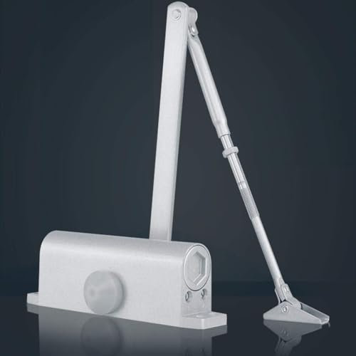 Automatischer Türschließer – hydraulischer Federverschluss, robuster gewerblicher Türschließer, einstellbare, feuerbeständige Türstummschaltung, automatisches Schließen ( Color : Positioning , Size :