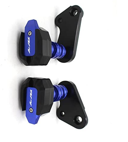 MKSZY Motorrad CNC Sturzpads Crash Protector Fallschutz Für Y&amaha YZF-R1 YZFR1 YZF R1 2009 2010 2011 2012 2013 2014 (Color : Blue)