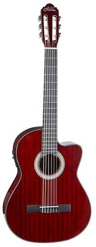 Almeria CC 46 EQ, 4/4 Konzertgitarre, Cutaway, Sapele Korpus, Nato Hals, Composite Griffbrett, Tonabnehmersystem, Hochglanzlackierung