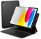 Qulose Teclado para iPad 11 Inch A16 2025/10 Generación 2022, Funda con Teclado para iPad 10 generación Inalámbrico Integrado, Slim Folio Bluetooth Magnético Ultraplano, Carga Tipo C, QWERTY Español