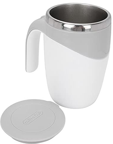 Nimomo Self Stirring Mug, 380ml Magnetic Auto Self Automatic Mixing Cup Self Mixing Mug Self Stirring Cup Coffee Self Stirring Mug for Coffee Tea Milk Gift