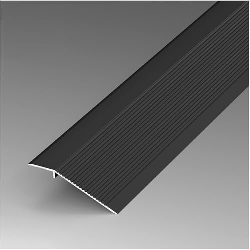 10,2 cm breite schwarze Sockelleiste, Bodenleiste für Holz, Vinyl, Laminat, 105 cm Länge