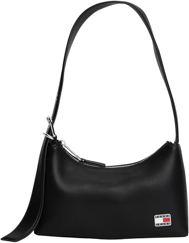 Tommy Jeans TJW AW0AW17873, borsa a tracolla da donna, nera, taglia unica, Nero (Nero), One Size