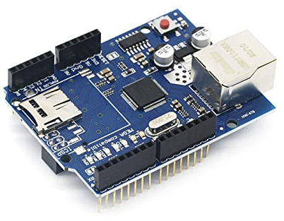 FIRSTXIU Modulo di rete di espansione W5100 dello scudo di Ethernet per rendimento elevato della scheda di espansione della rete della scheda di sviluppo 2560