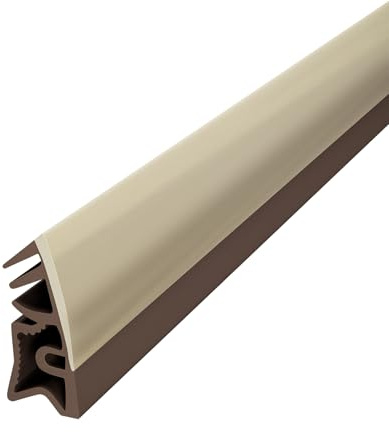 DQ-PP Joint de feuillure – Marron – 40 mètres – Caoutchouc TPE – KD-6 – Joint d'étanchéité pour fenêtre en feuillure en caoutchouc Joint de feuillure en bois pour fenêtre en bois Joint de feuillure
