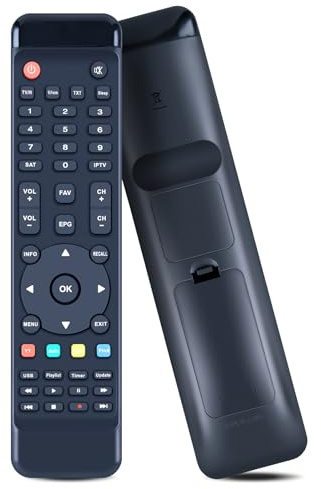 WKOLF Telecomando di ricambio adatto per ricevitore satellitare APEBOX S2 C2 DVB-S2