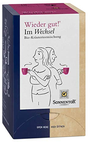 Sonnentor - Im Wechsel Tee Wieder gut! bio Doppelkammerbeutel - 27 g - 6er Pack