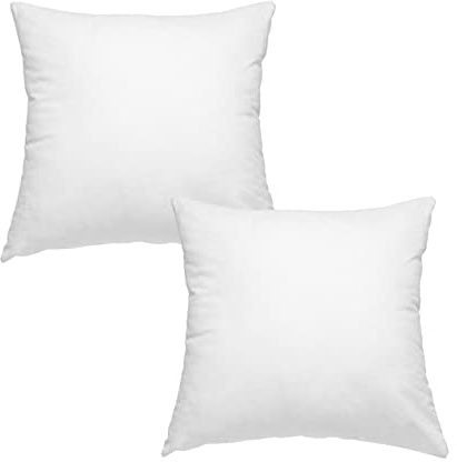 AddLiving 2er Set Kopfkissen 80x80 cm - Allergiker Kopfkissen atmungsaktiv & waschbar 60°C - ÖKO-TEX Mikrofaser Kissen 800g Füllung - Schlafkissen für Seitenschläfer & Rückenschläfer, Weiß