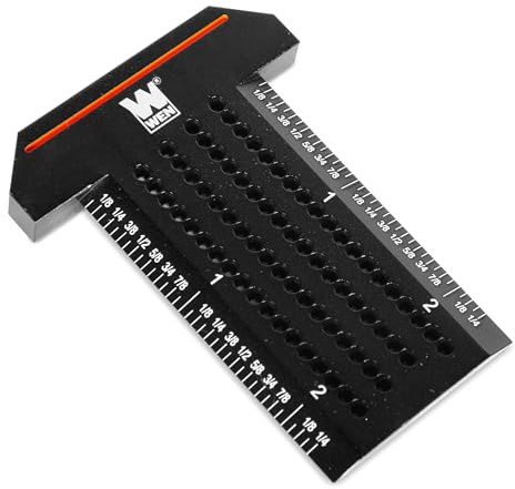 WEN Taschenmarkierungs-T-Lineal (ME851R)