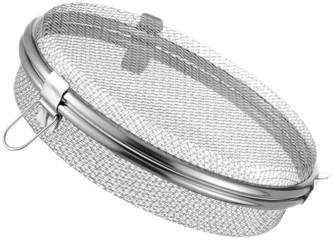 Gadpiparty Stainless Steel round Mesh Dishwasher Basket Large Capacity Metal Storage Basket with Mesh Design and Sturdy Structure for Tableware and Cutlery Draining