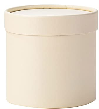 Myazs Leere runde Geschenkboxen mit Deckel, Karton, Blumenverpackung, Hochzeitsdekoration, Tischdekoration, Jubiläumsbedarf, Blumenkästen für Arrangements, rund, schwarz, leer für Tafelaufsatz