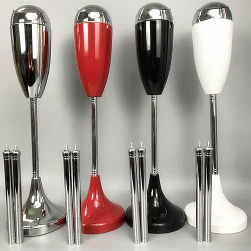 GUODDM Posacenere per Sigari con Coperchio - Portacenere Casa, Posacenere da Pavimento, Posacenere da Esterno Grandi E Alti per Lo Smaltimento dei Mozziconi di Sigaretta(White)