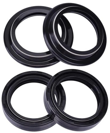 UIFCOG Olio Sigillo Paraolio per Hyosung per Aquila GV650 2004-2013 Paraolio Ammortizzatore Forcella Anteriore Moto Guarnizione Antipolvere Accessori