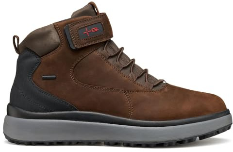 Geox U GRANITO + Grip B A, stivale alla caviglia, marrone scuro, 46 EU, marrone scuro., 46 EU