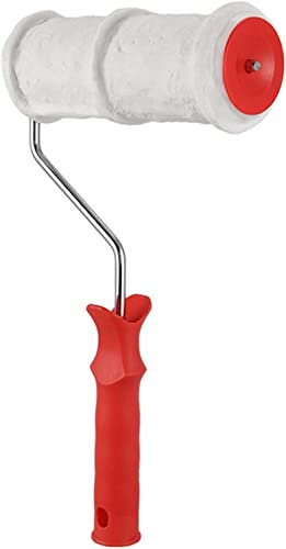 Rullo decorativo pratico con motivo a trama di intonaco, 1 pezzo da 8 pollici, strumenti for dipingere pareti con motivo a mattoni, timbro in gomma, ruota for ceramica, pennello for decorazioni domest