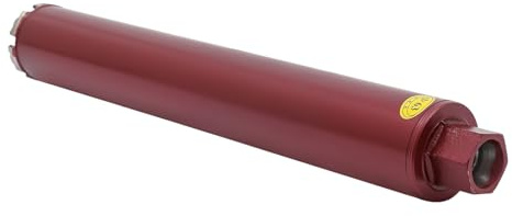 Diamantbohrkrone ⌀63 mm, Nutzlänge 410 mm, Kernbohrkrone, Kernbohrer, Einfache Einrichtung, Robust Und Verlässlich, Nassbohrkrone, Für Bohren in Beton, Stahlbeton, Mauerwerk Und Stein