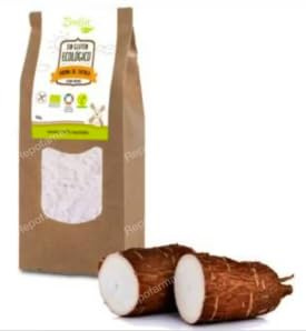 Harina de Tapioca, Sin Gluten, Vegana, 500g. Pack de 2