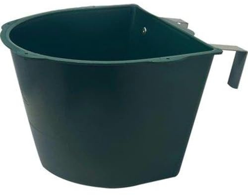 1 PZ MANGIATOIA CAVALLI STACCIONATA PLASTICA/METALLO CM 35X34 H.CM 24 CM 35x34x24 NextradeItalia Mod.FERX.VIREERIXXA