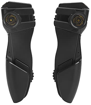 fasient1 Contrôleur de Jeu Mobile, sans Délai Contrôleur de Poignée de Jeu Mobile Antidérapant à Six Doigts Poignée de Manette de Jeu Bouton de Visée Déclencheur de Bouton de Tir pour PUBG