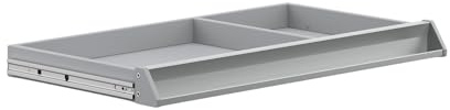 Moll Easy Schublade CP Kinderschreibtisch Erweiterung, Holz, Grau, 67,50cm × 34cm × 5,70cm