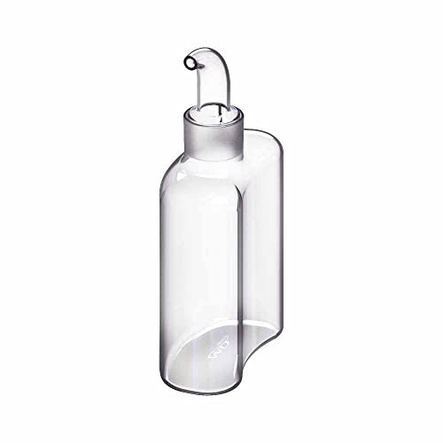 Huilier/Vinaigrier verre borosilicate en boite cadeau. Contenance : 400 ml. FormeFiaschetta