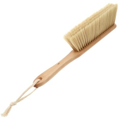 minkissy Brosse à Lit Grosse Taille Brosse à Épousseter en Bois Et PP Manche Compact Léger Nettoyage Maison pour Lit Et Canapé Multifonctionnelle Plumeau De Nettoyage Pratique pour Usage Domestique