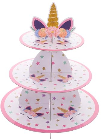 ABOOFAN Cake Stand Versatile Decor for Parties Cupcake Holder Candy Display Plate