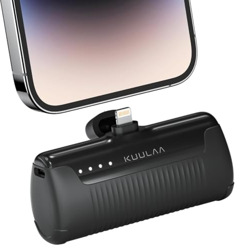 Mini Powerbank für iPhone,4500mAh PD Schnellladefunktion Power Bank Klein,Niedlich Handy Akkupack für iPhone 14 Pro Max/14/13/12/11/XR/X/8/7/6/SE usw