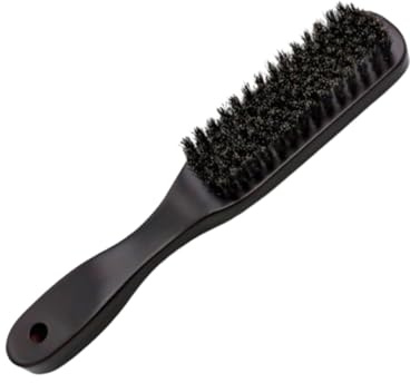 IWOWHERO Bartkamm für Herren mit Borsten Professionelles Bartreinigungs und Stylingwerkzeug Hautfreundlich für Bartpflege und Friseure