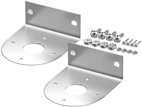 Soporte De Barra De Luz – Acero Inoxidable | Abrazadera Para Focos LED Y Lámparas | Montura Universal Para Camión Tractor Remolque O