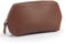 Londo Echtleder Kosmetiktasche, Schminktasche, Make up Tasche für Damen, Mädchen - Sonderfach mit Reisverschluss