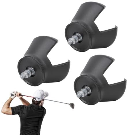 Joyzan 3-Zinken Golf Saugnapf, Golfball-Retriever-Greifer Ball Abholung | Grabber Ballrückholer Kunststoff Klauengreifer Ballgreifer Putter Grip Golfschläger Griff Aufstecken Claw Sucker Tool
