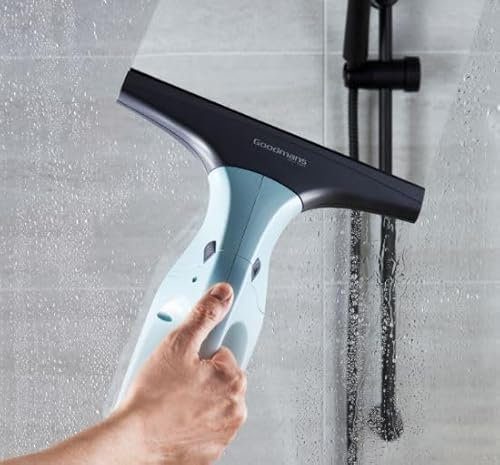 New Cordless & Rechargeable Window Vac with 30 mins Run Time and 120ml Dirty Water Tank