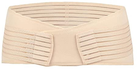 MILAX Bauchweggürtel Damen Shapewear Bauch Weg Taillenformer Damen Unterbauch Klettverschluss Bauchschmerzen Kompressionsgürtel während der Menstruation
