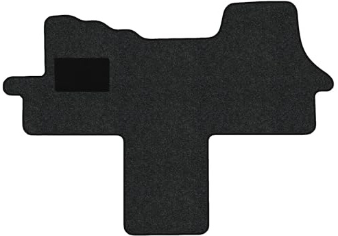 Fußmatten passend für Peugeot Boxer Typ alle Sitzvarianten (Baujahr 2006-2024), Hit anthrazit | 1-TLG | Umrandung schwarz