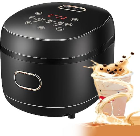 Pentola Automatica, Pentola Per Perle Commerciale Completamente Automatica, Fornello Elettrico Per Perle Di Tapioca, Fornello Per Tè Al Latte Da 9 Litri, Pentola Per Perle Di Tapioca ( Color : 5L )