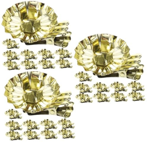 TOPBATHY 30 STK Weihnachtsbaum-Kerzenclip-Dekore Drehbarer Kerzenhalter christbaumkerzenhalter Christbaum kerzenhalter kleine Kerzenhalter-Clips Kerzenclips für Weihnachtsfeiern Eisen