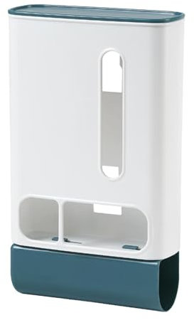 Müllsack-Rollenhalter, Wandhalterung, Müllbeutelspender, Wandmontage, Müllbeutelhalter, einfacher Zugriff, stabile Konstruktion für Ihre Müllbeutelrollen