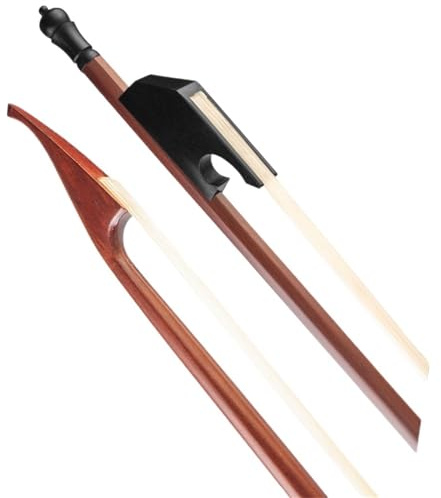 Geigenbogen zum Spielen 4/4 Geigenbogen aus brasilianischem Holz Stock aus brasilianischem Holz natürliches Rosshaar