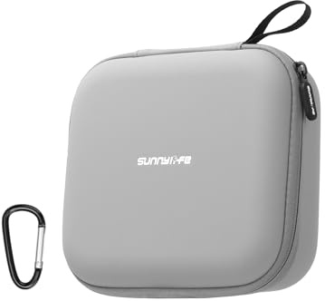 ZJRXM Bolsa para DJI Flip Drone, Bolsa de viaje portátil, bolsa de almacenamiento compacta para DJI Flip Accesorios, gris, 19.2x17.6x7.9cm, Casual