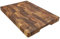 Tabla de cortar de madera, tabla de cortar de madera de acacia de grano final, bandeja de servir tabla de charcutería para cocina o barbacoa, 34 x 24 x 2,5 cm